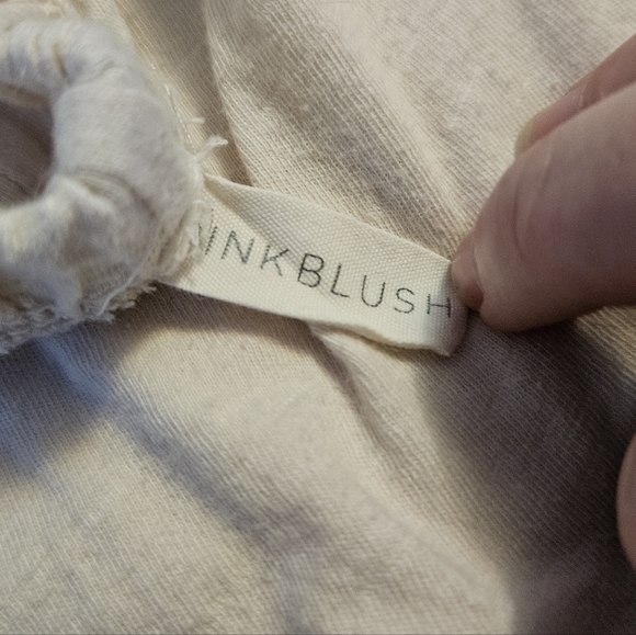 Pink Blush Boho Ombre Blouse - Size Small - Picture 6 of 8